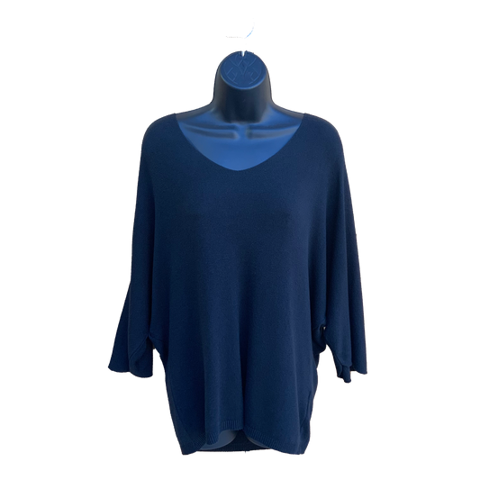 Lightweight V Neck Viscose Sweter