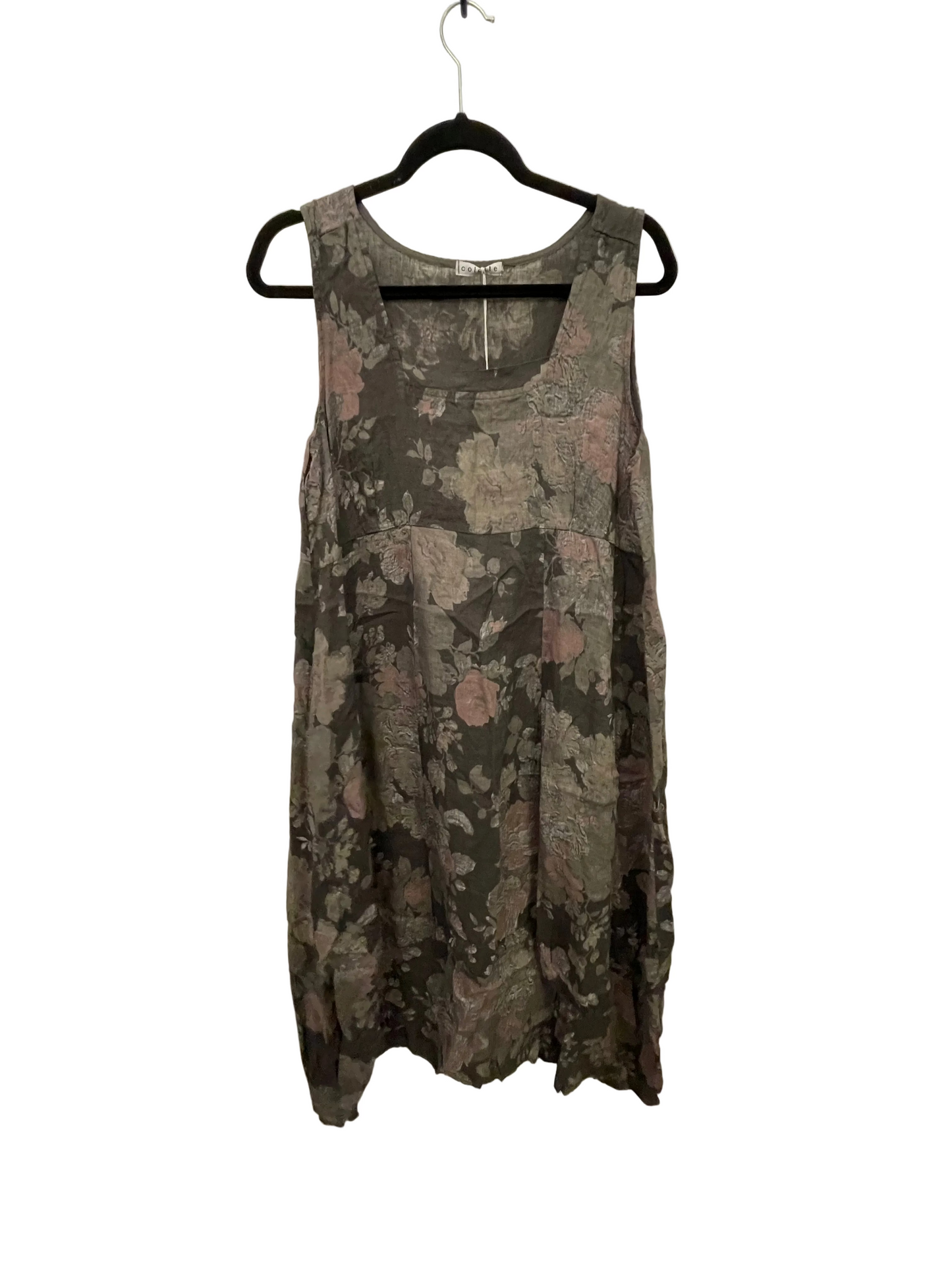 Floral Print linen Dress