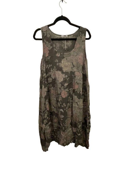 Floral Print linen Dress