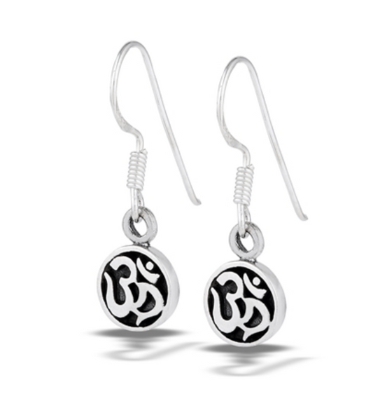 Classic Om Dangle Earring