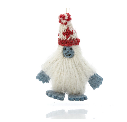 Abominable Snowman Ornament