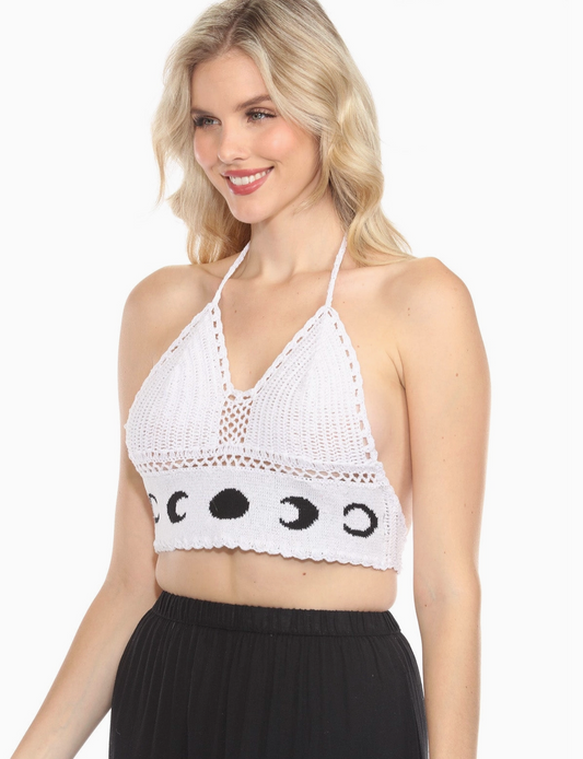 Mooncycle Crochet Top