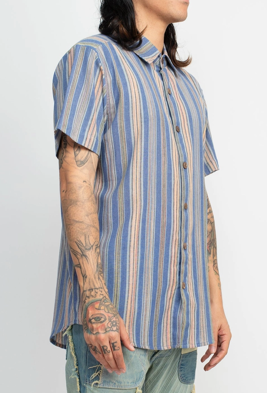 Vintage Striped Botton Down Shirt