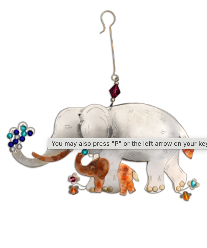 Momma and Baby elephant