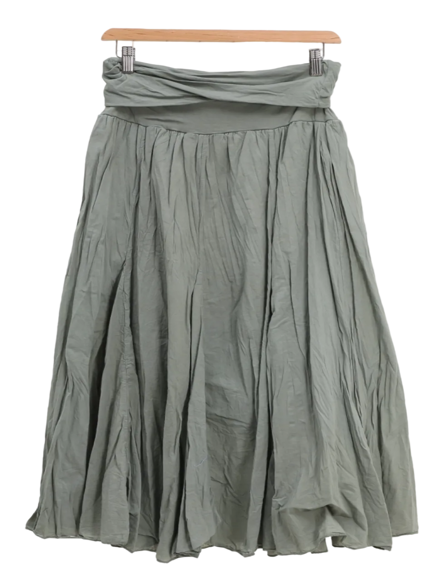 Ruffle Cotton Simple Skirt