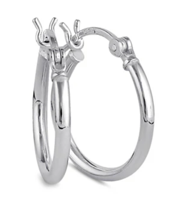 Sterling Silver Hoops