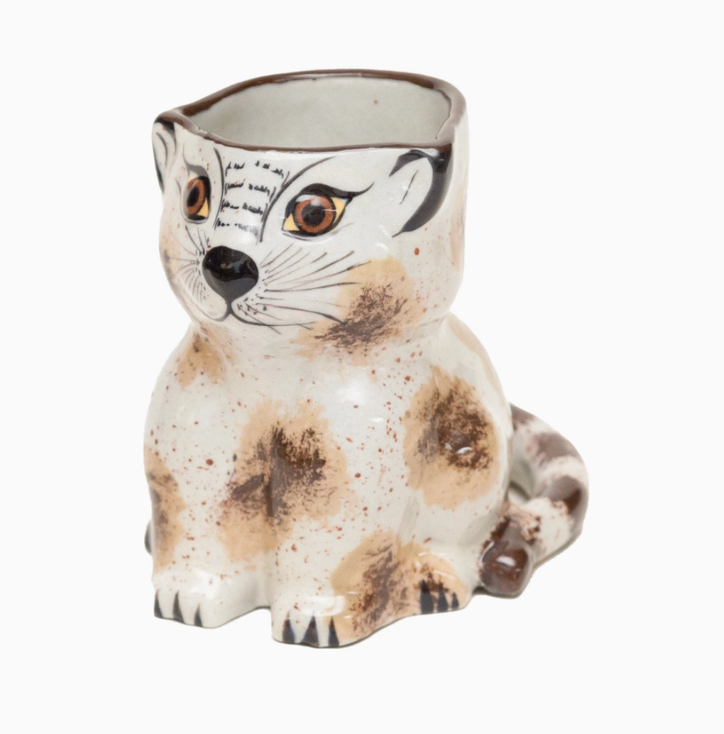 Ceramic Kitty Planter