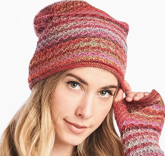 Alpaca Printed Beanie