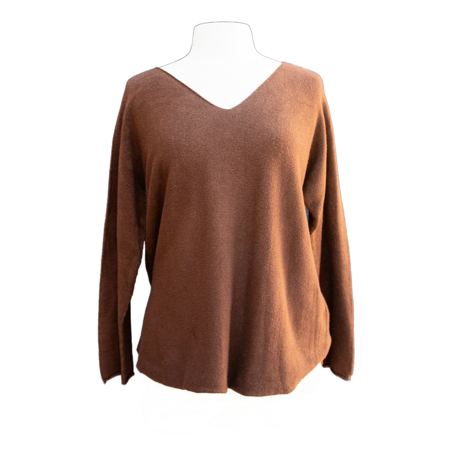 V Neck Top Sweater