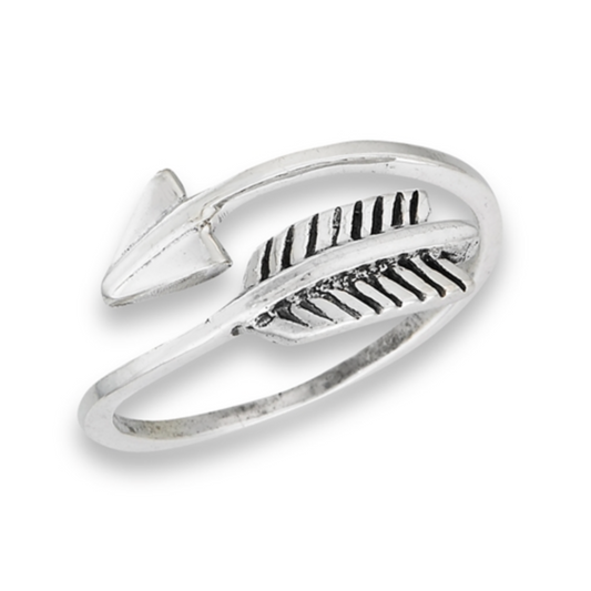 Feather And Arrow Ring