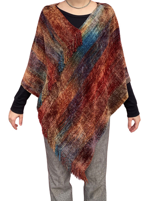 Chenille Poncho