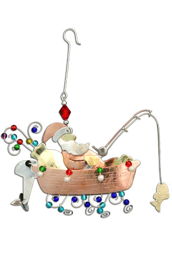 Santa's Fishing Boat
