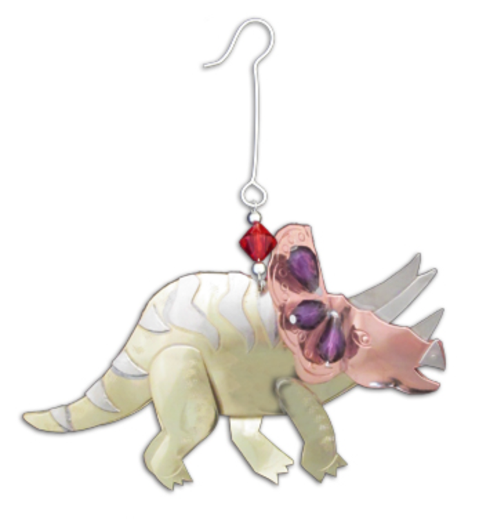 Triceratops Ornament