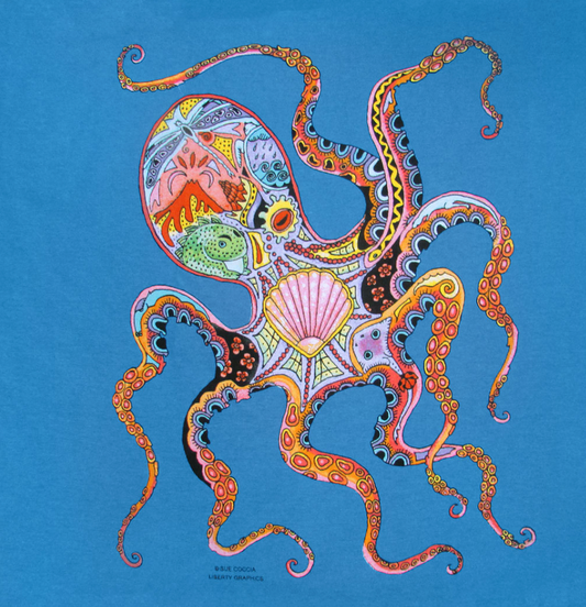 Earth Art Octopus T-Shirt