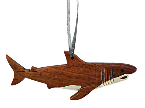 Shark Wooden Ornament