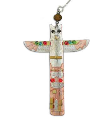 Totem Pole Ornament