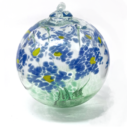 Blossom Ball Glass Ornament 3"