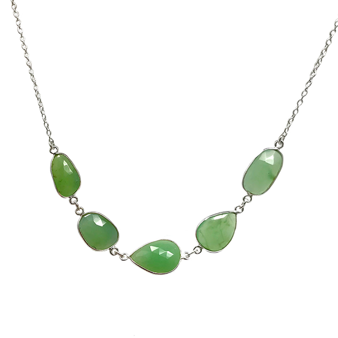 Green Chrysoprase Necklace