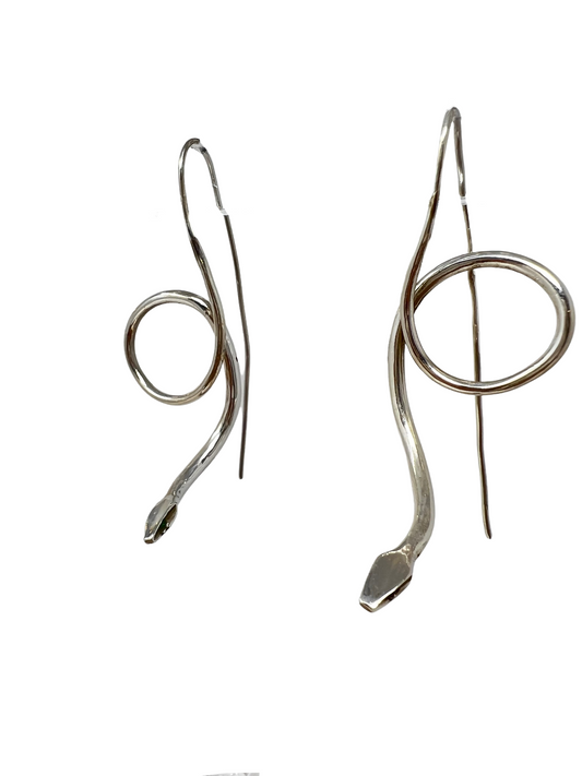 Continues Snake Earrings