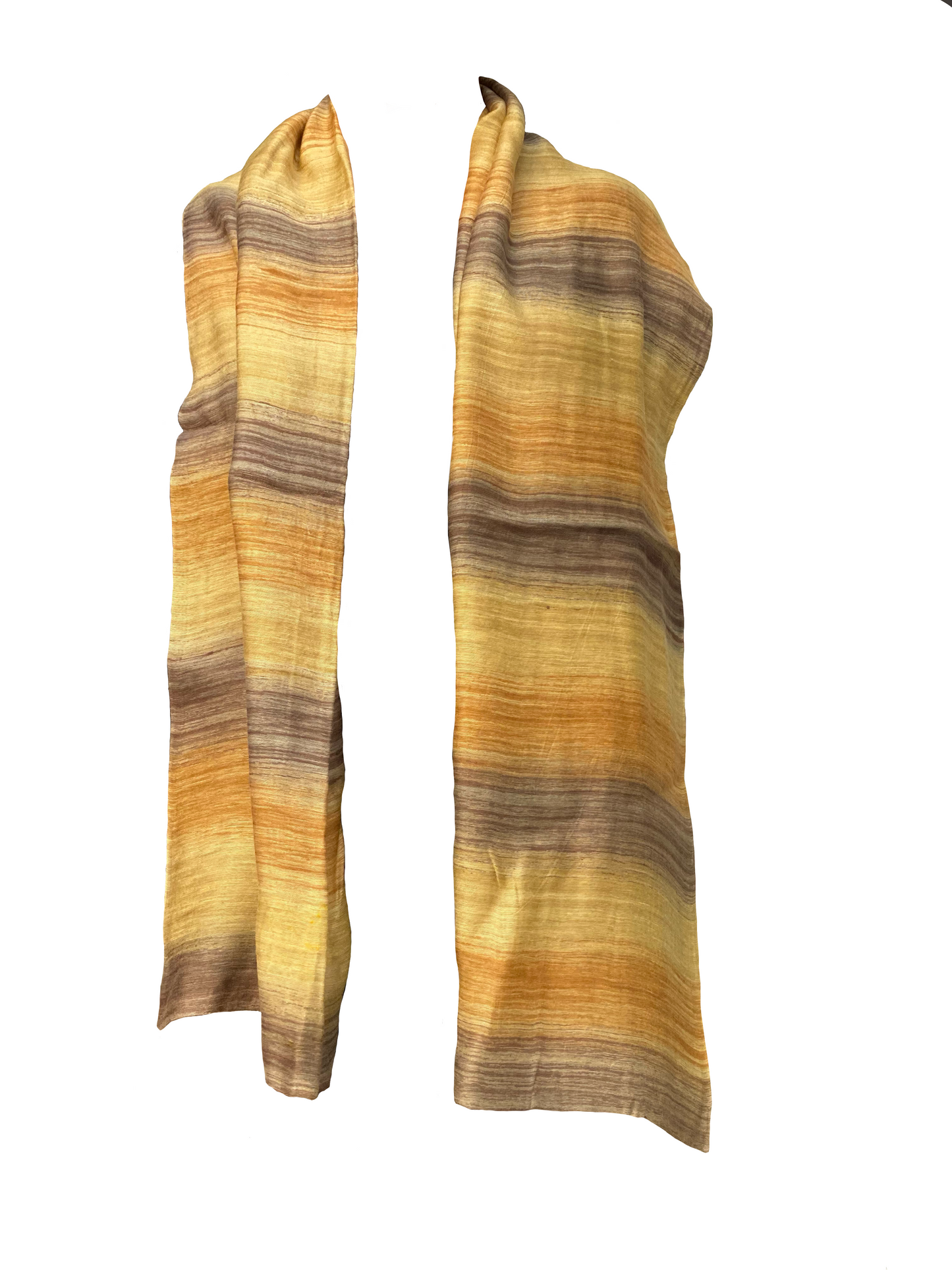 Handmade Oversized silk blend scarves