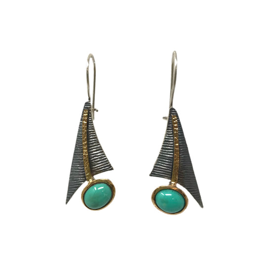 Turquoise Sail Earrings